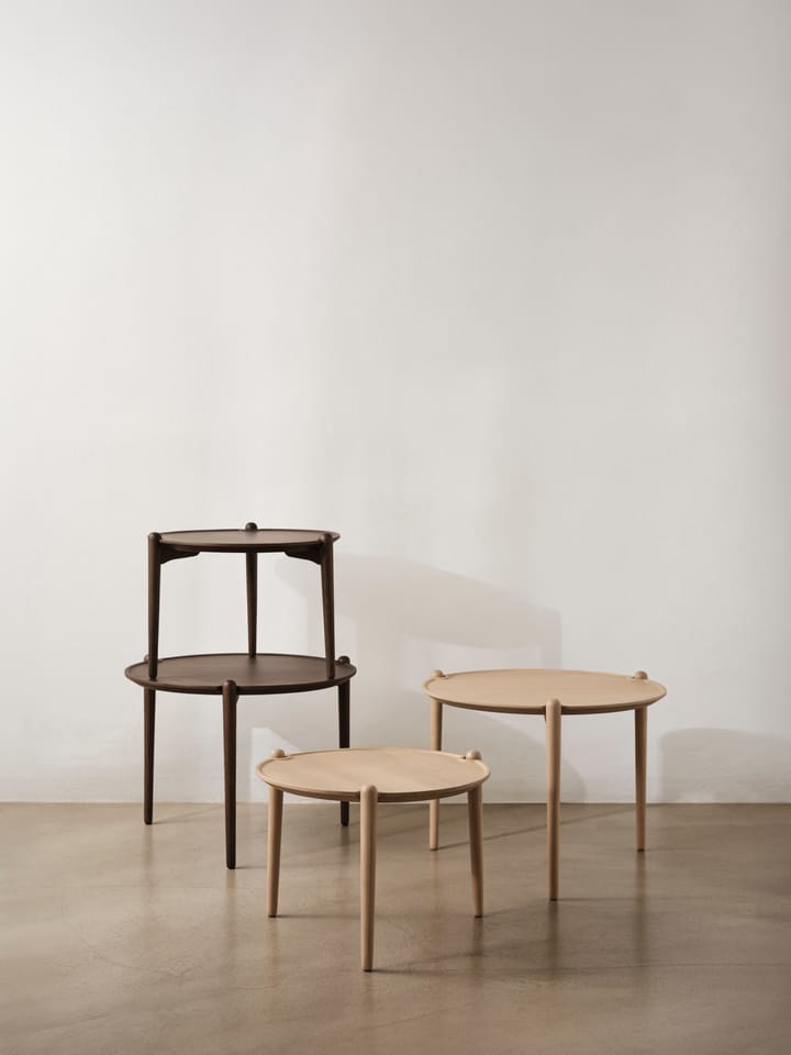Aria coffee tablelow 37 cm, Light 自然木色 Design House Stockholm