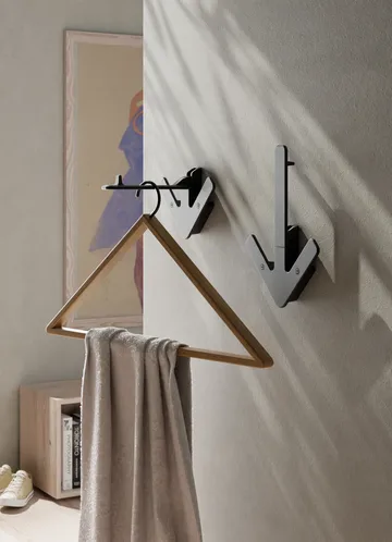 Arrow 创意折叠挂钩 - 黑色 - Design House Stockholm