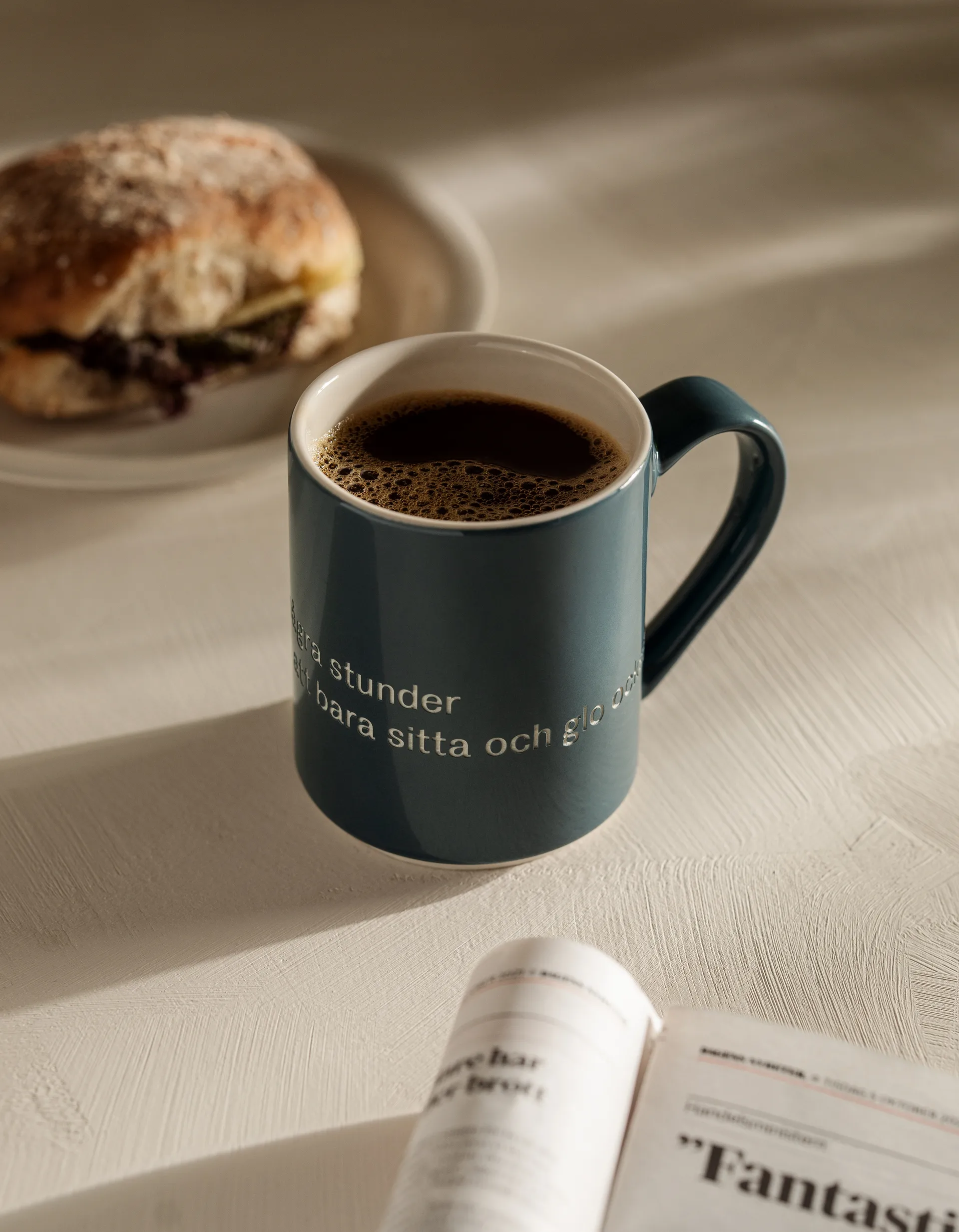 Astrid Lindgren 马克杯. and så ska man ju ha, Svensk text Design House Stockholm