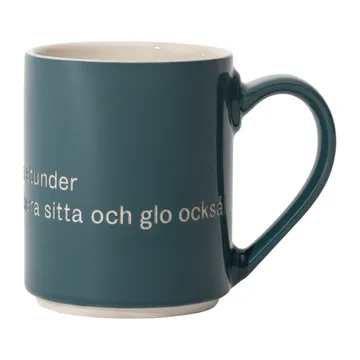 Astrid Lindgren 马克杯 and så ska man ju ha - 瑞典语文字 - Design House Stockholm