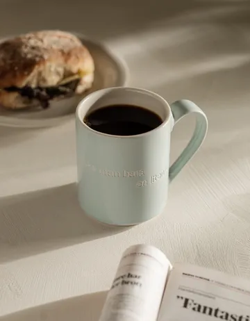 Astrid Lindgren 马克杯 annars är man ingen människa - 瑞典语文字 - Design House Stockholm