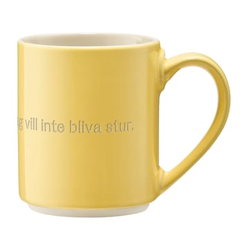 Astrid Lindgren 马克杯. fina lilla krumelur - Swedish text - Design House Stockholm