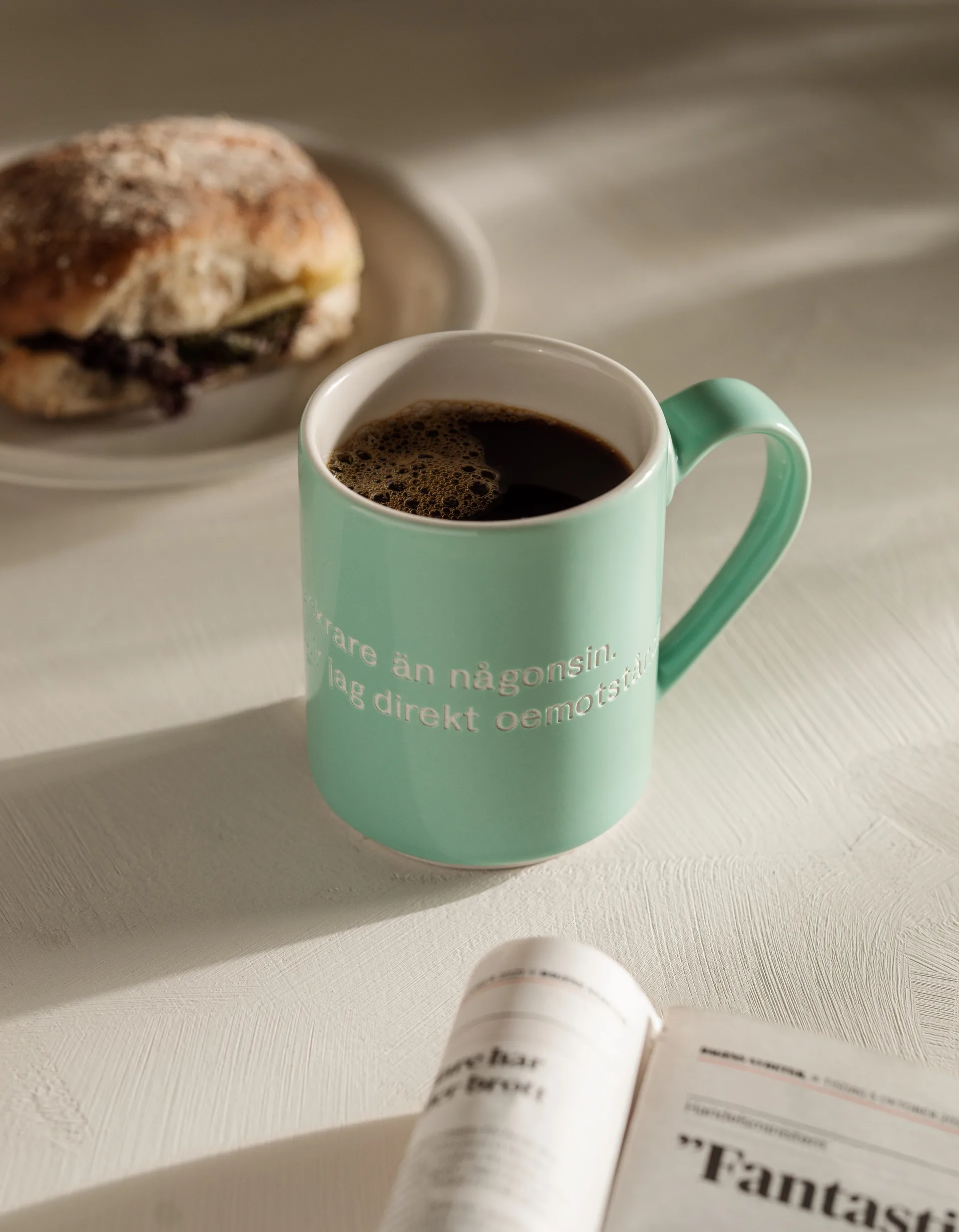 Astrid Lindgren 马克杯I am frecklier…, 瑞典绿色 Design House Stockholm