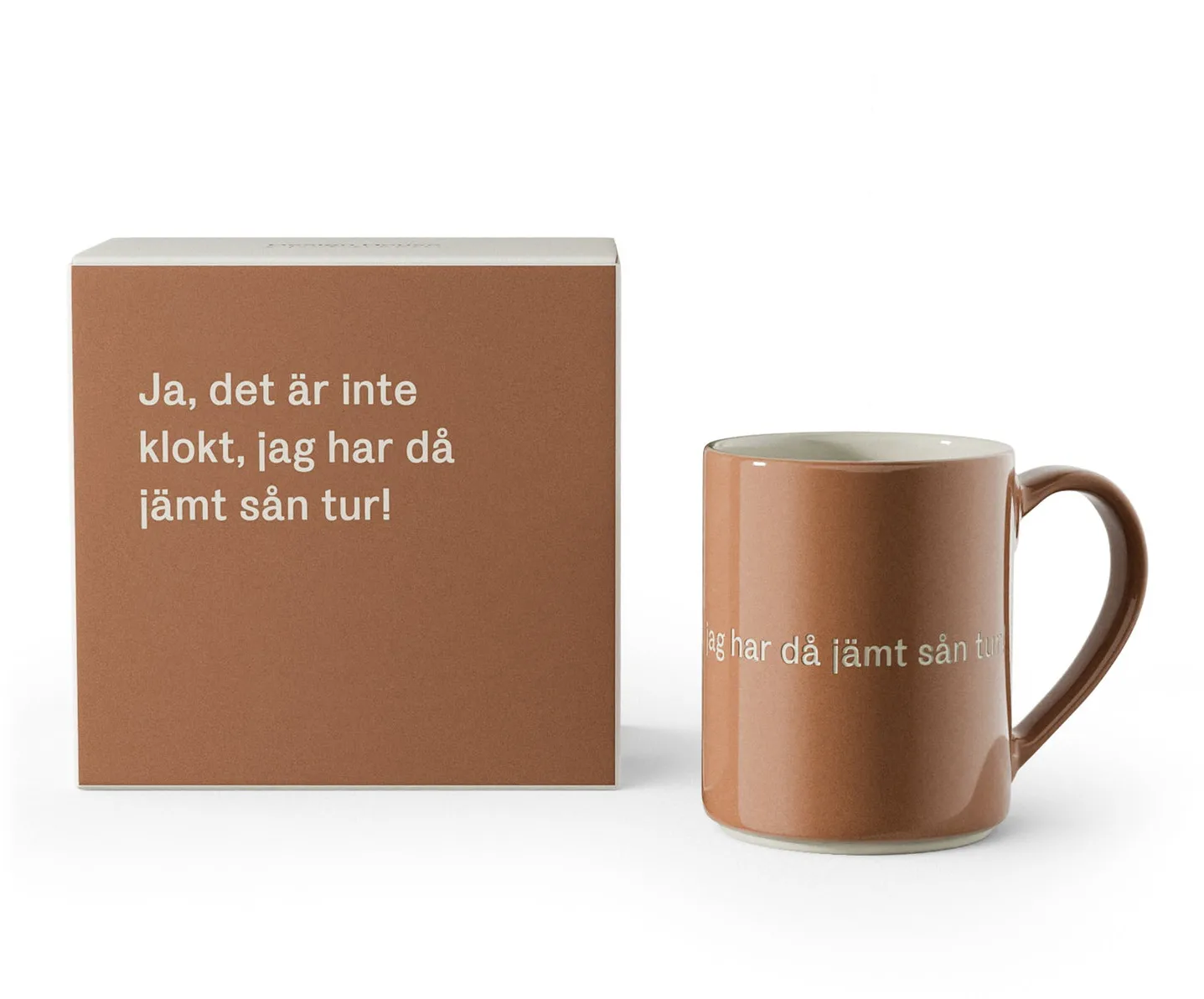 Astrid Lindgren 马克杯  ja, det är inte klokt…, 瑞典语文字款 Design House Stockholm