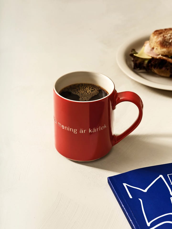 Astrid Lindgren 马克杯, ja, jag tror att livets…, Swedish text Design House Stockholm