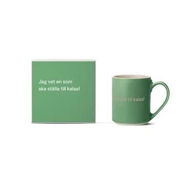 Astrid Lindgren 马克杯 jag vet en som ska… - 瑞典语文字款 - Design House Stockholm