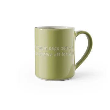 Astrid Lindgren马克杯 Oh, oh, so much unnecessary.. - 瑞典语文字 - Design House Stockholm
