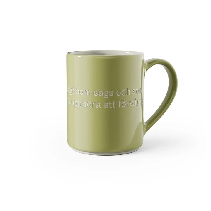 Astrid Lindgren马克杯 Oh, oh, so much unnecessary.. - 瑞典语文字 - Design House Stockholm