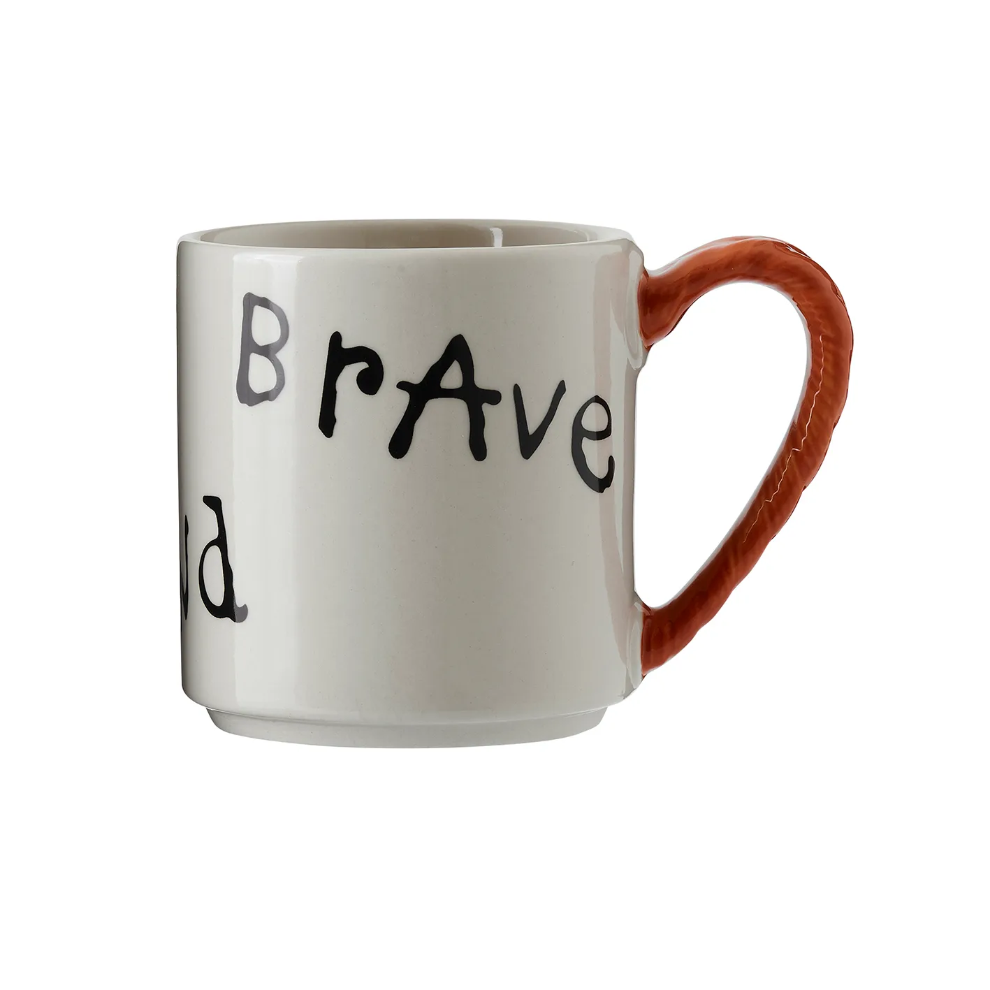 Astrid Lindgren Pippi anniversary 马克杯 20 cl, Strong Kind Brave Design House Stockholm