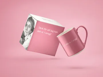 Astrid Lindgren 马克杯 Tänk for att jag kan… - 瑞典语文字 - Design House Stockholm