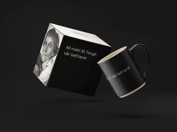 Astrid Lindgren马克杯 权力归于滕吉尔 - 瑞典文字 - Design House Stockholm