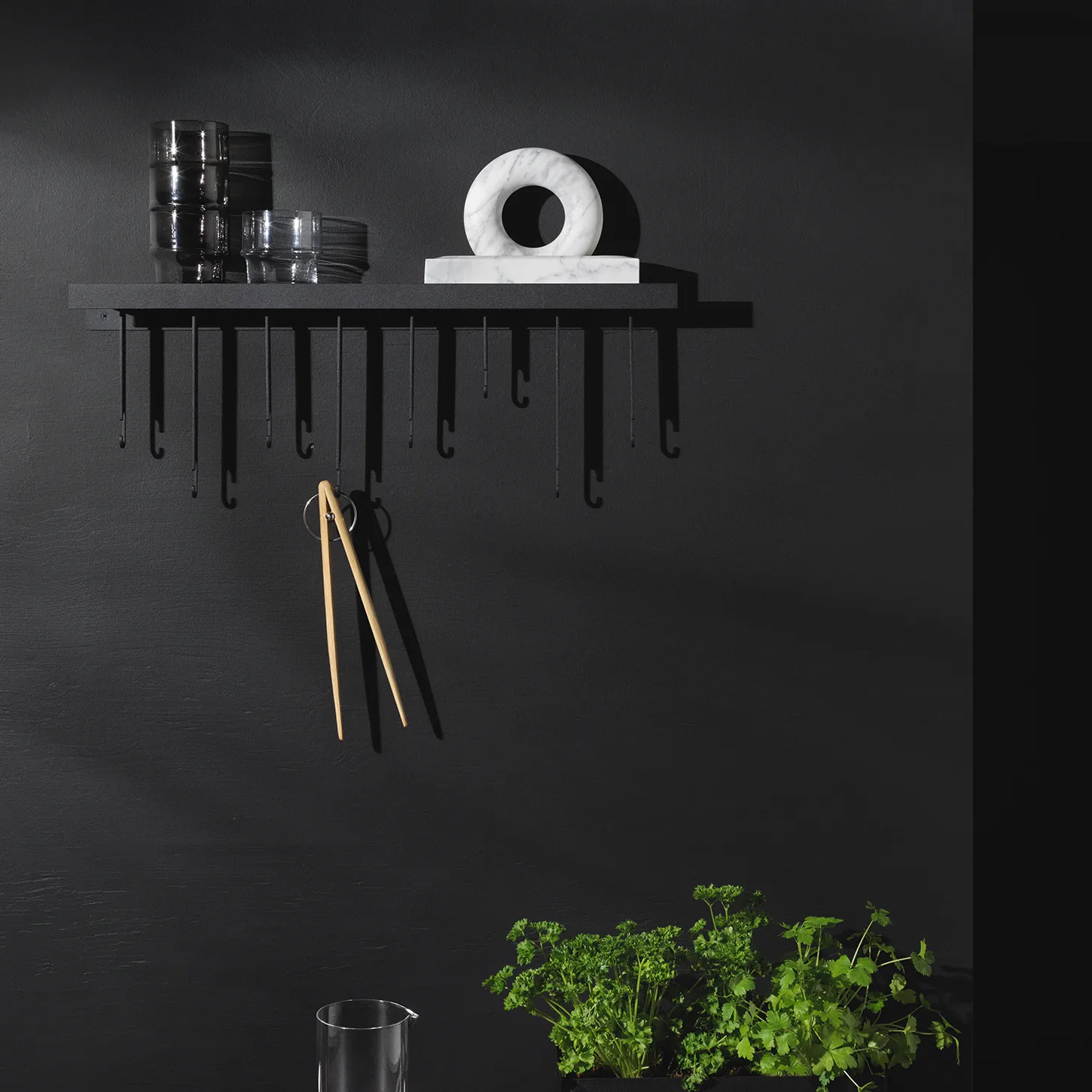 Ateljé 衣架, 黑色 Design House Stockholm