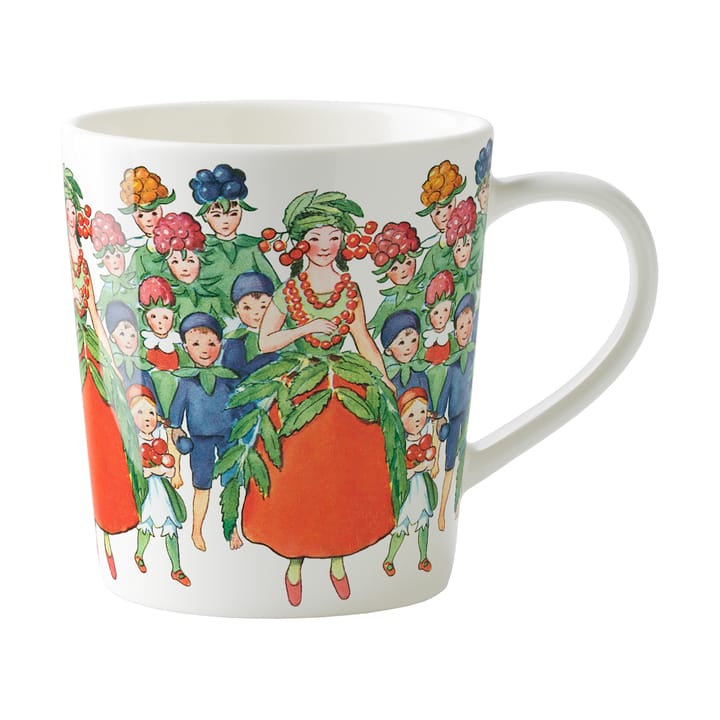 August 马克杯 带把手 400 ml - 白色 - Design House Stockholm