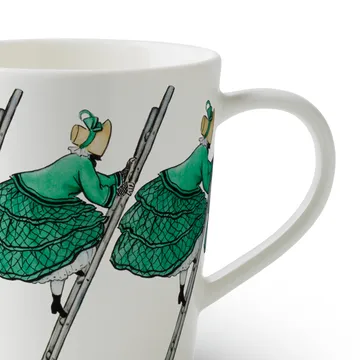 Aunt Green带柄马克杯 - 400ml - Design House Stockholm