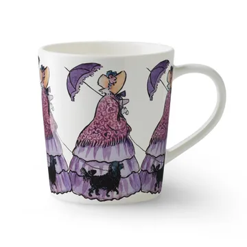 Aunt Lavender带柄马克杯 - 400ml - Design House Stockholm