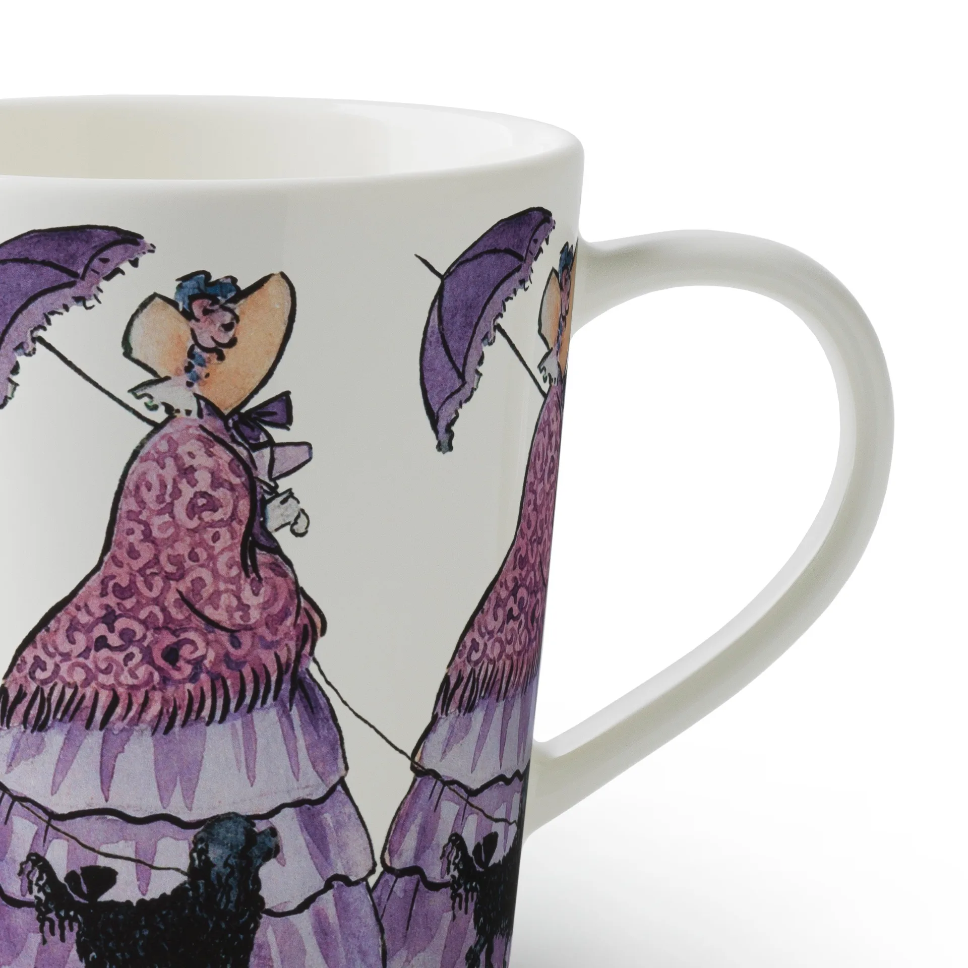 Aunt Lavender带柄马克杯, 400ml Design House Stockholm