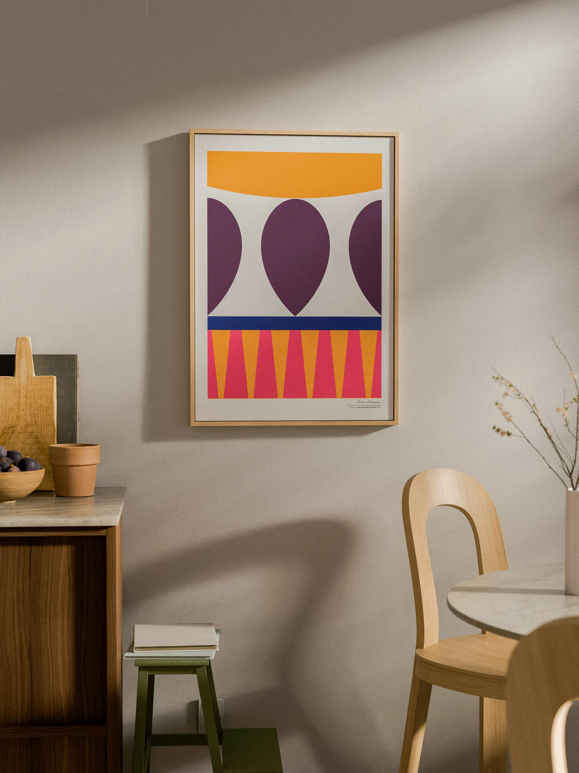 Birds 1967 海报50x70cm, 1号 Design House Stockholm