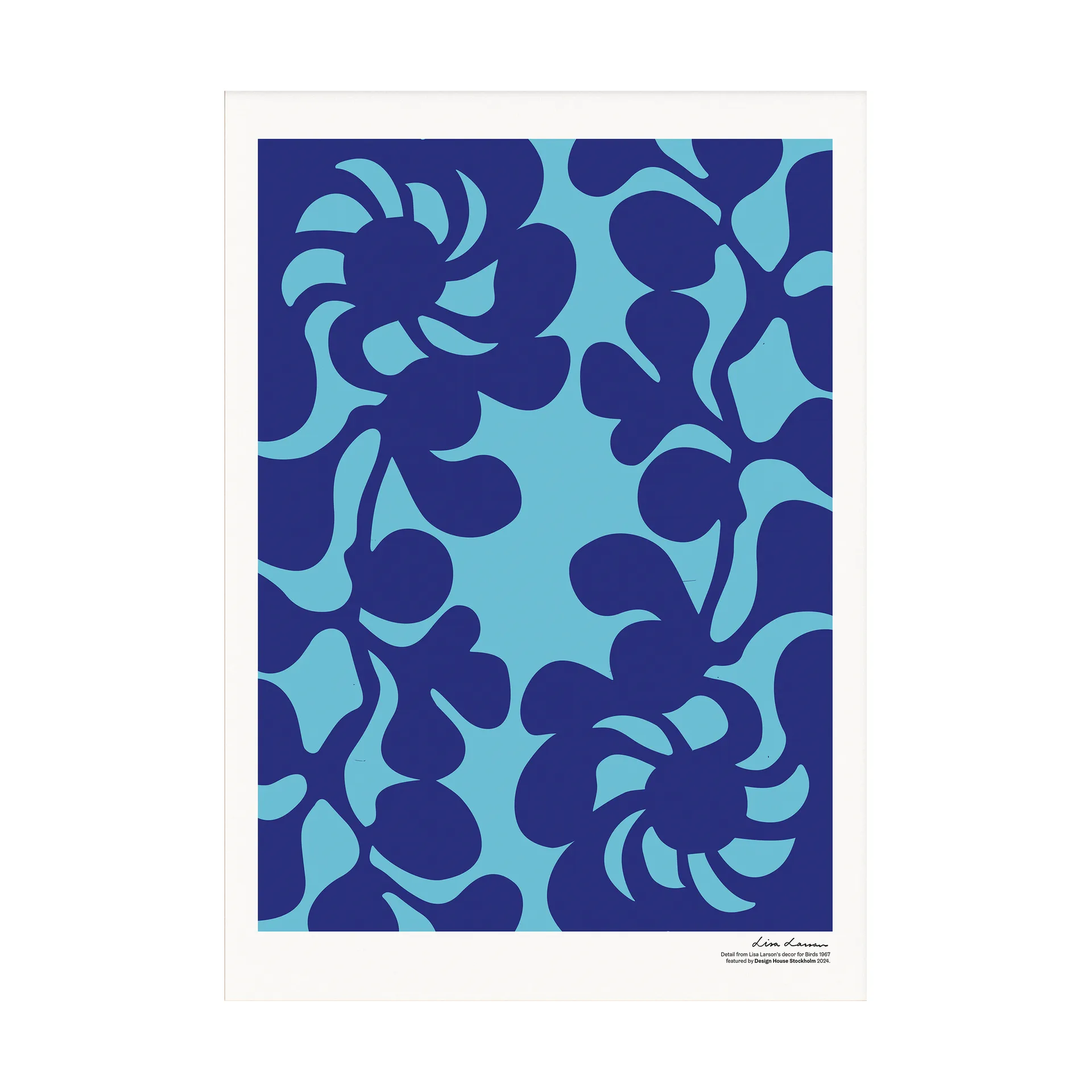 Birds 1967 海报50x70cm, 4号 Design House Stockholm