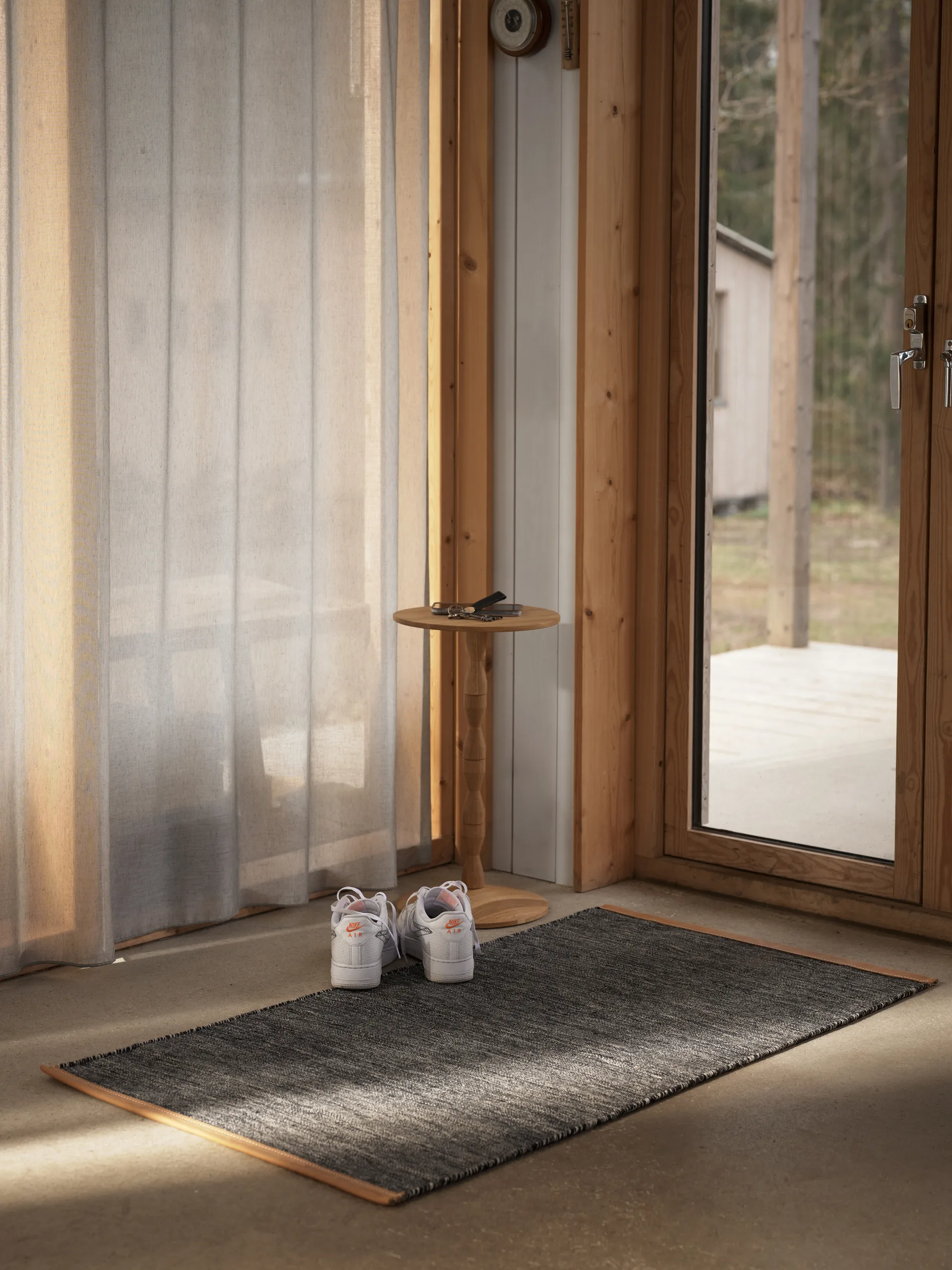 Björk 地毯 dark grey, 70x130 cm Design House Stockholm