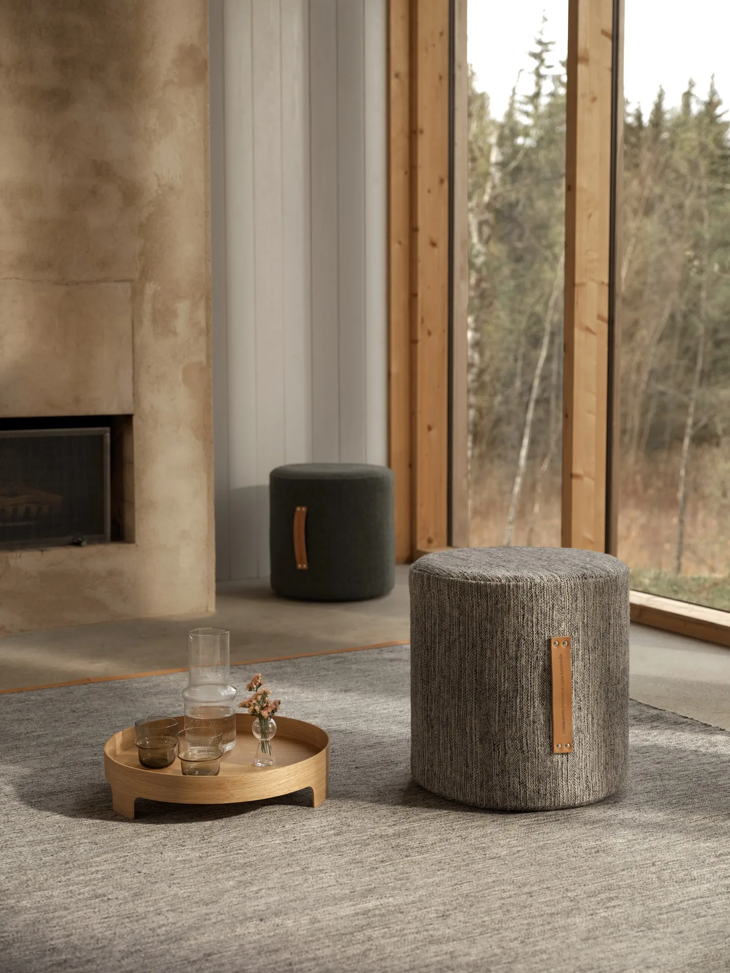 Björk stool high 凳子, light 灰色 Design House Stockholm