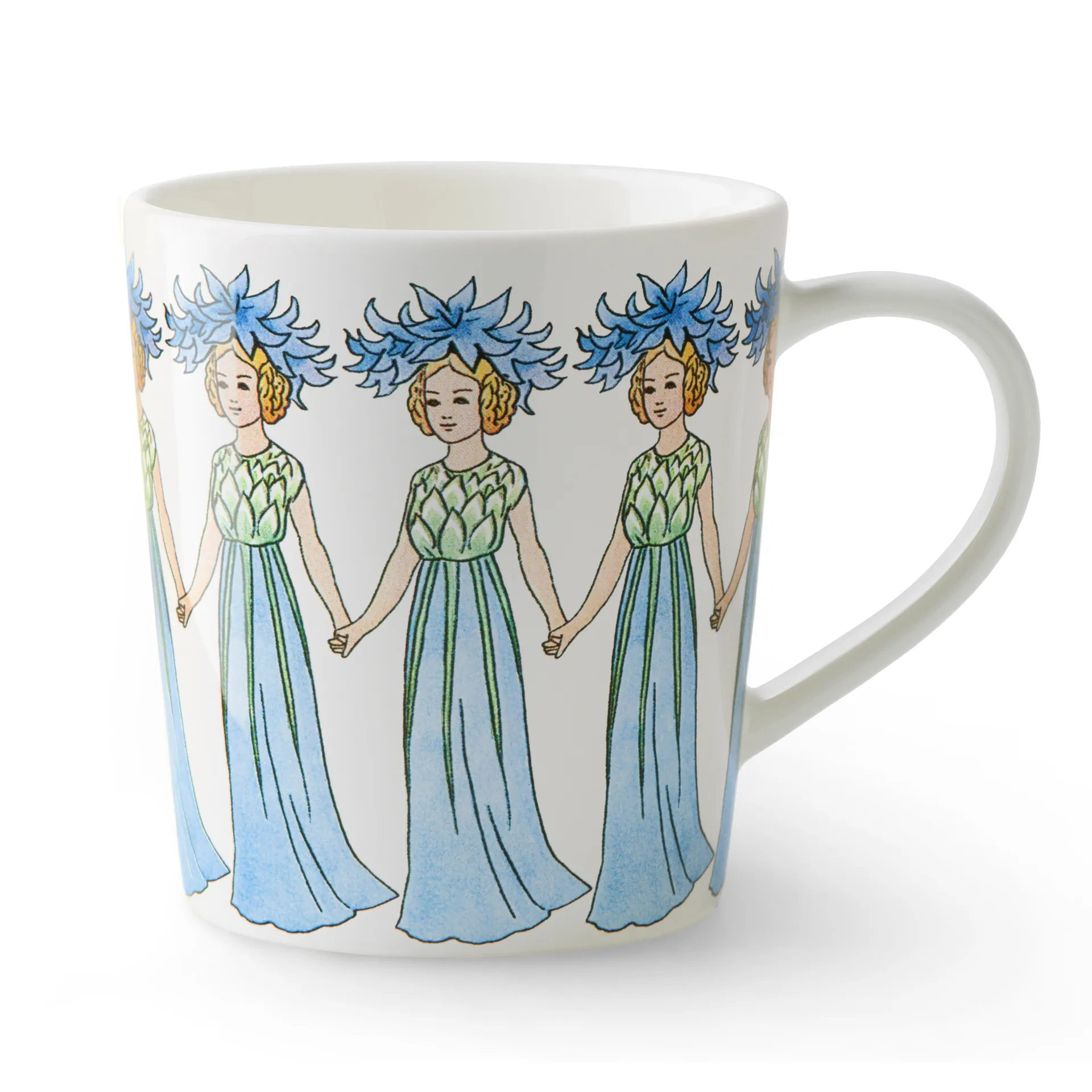 Blåklint 马克杯 with handle, 40 cl Design House Stockholm