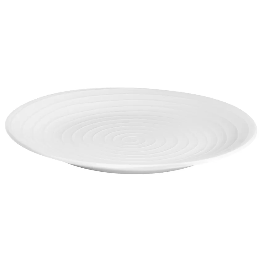 Blond正餐盘 28cm, 白色条纹 Design House Stockholm