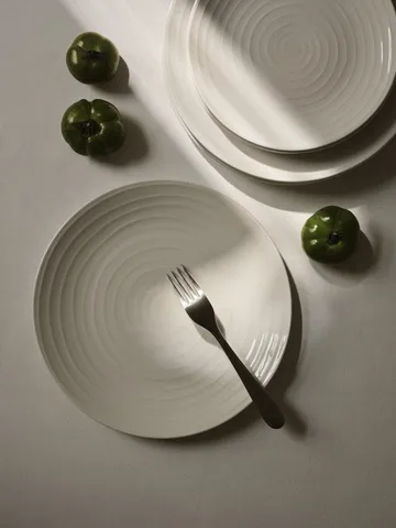 Blond正餐盘 28cm - 白色条纹 - Design House Stockholm