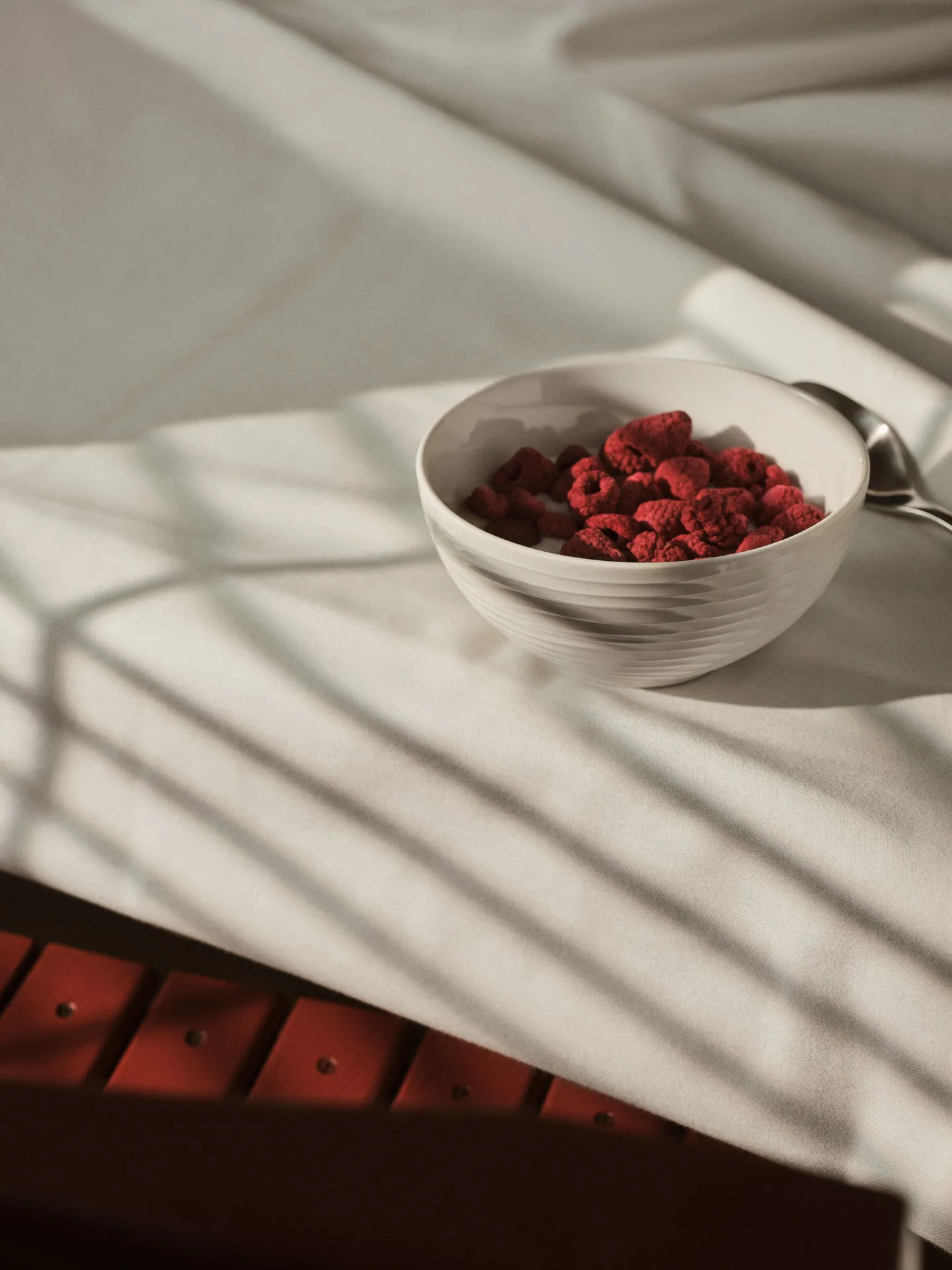 Blond 早餐碗 60 cl, dot 白色 Design House Stockholm