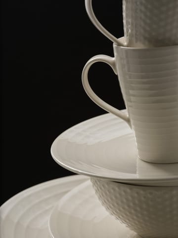 Blond dinner 盘子 28 cm - stripe 白色 - Design House Stockholm