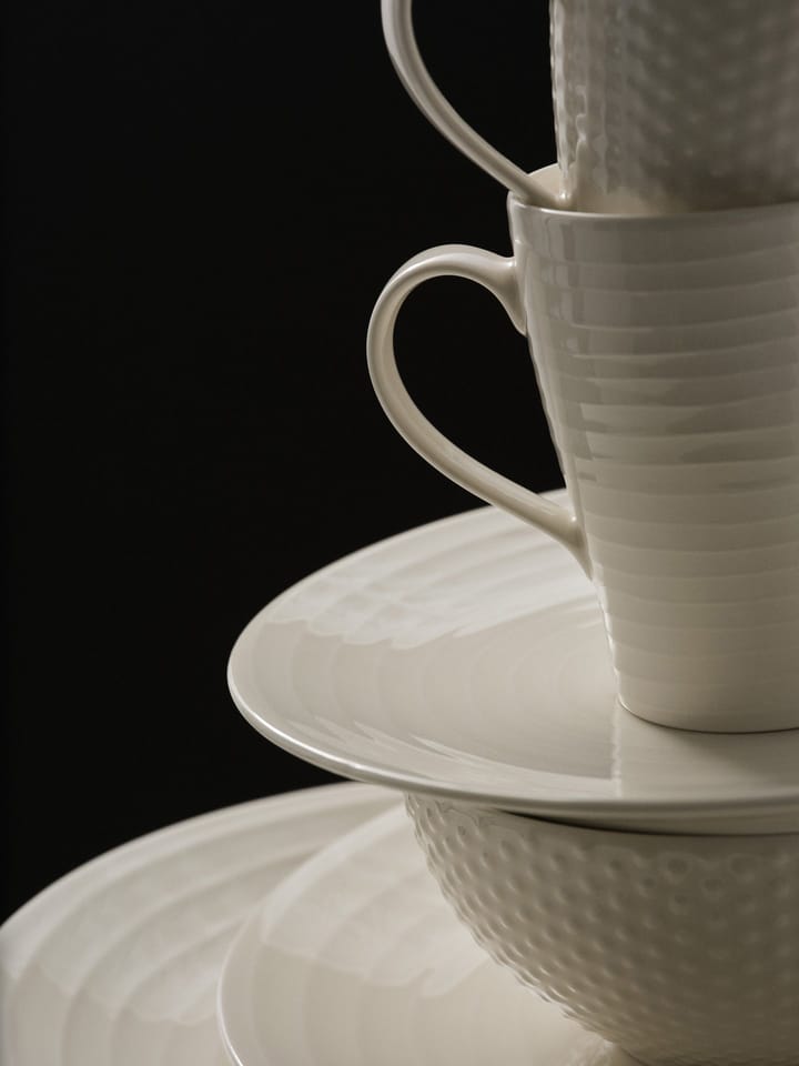 Blond dinner 盘子 28 cm, stripe 白色 Design House Stockholm