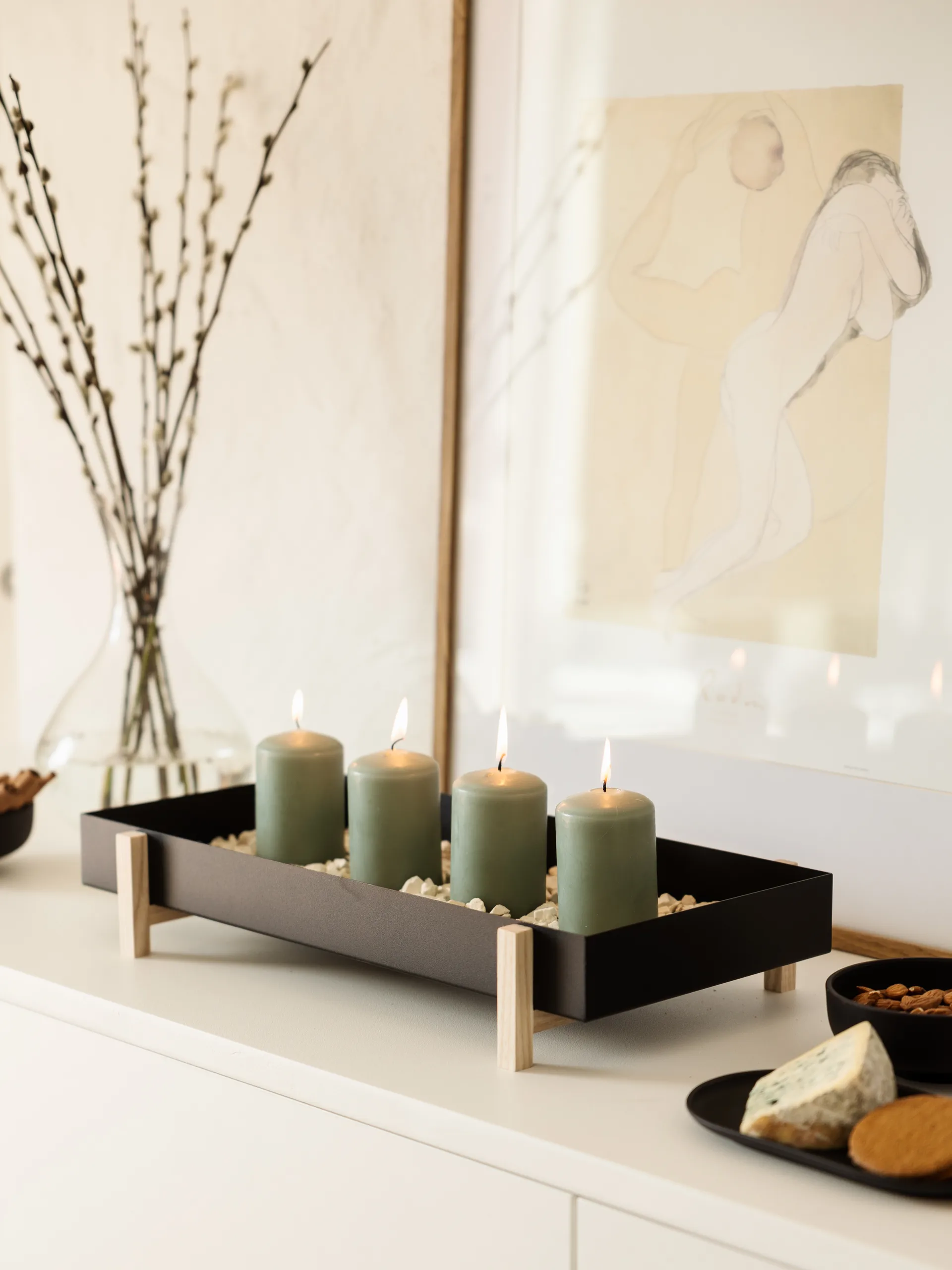 Botanic Flower Tray flower box, 黑色 Design House Stockholm