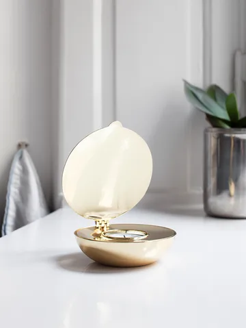 贝壳造型烛台 - brass - Design House Stockholm