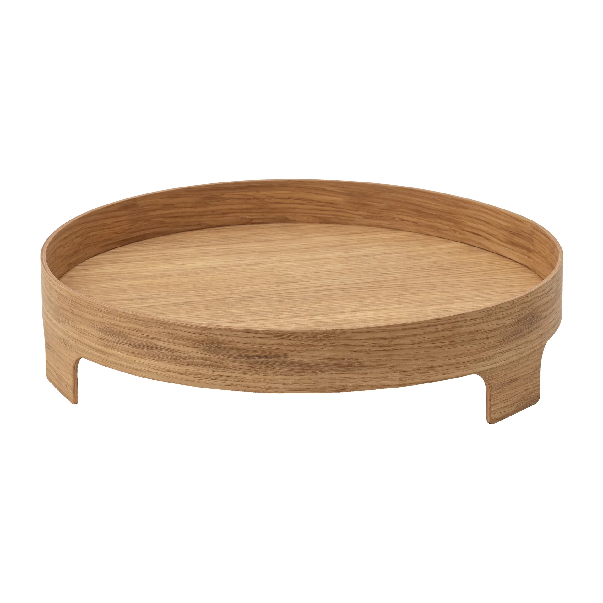 Bridge tray Ø42 cm, Oak Design House Stockholm