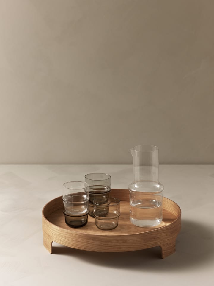 Bridge tray Ø42 cm, Oak Design House Stockholm