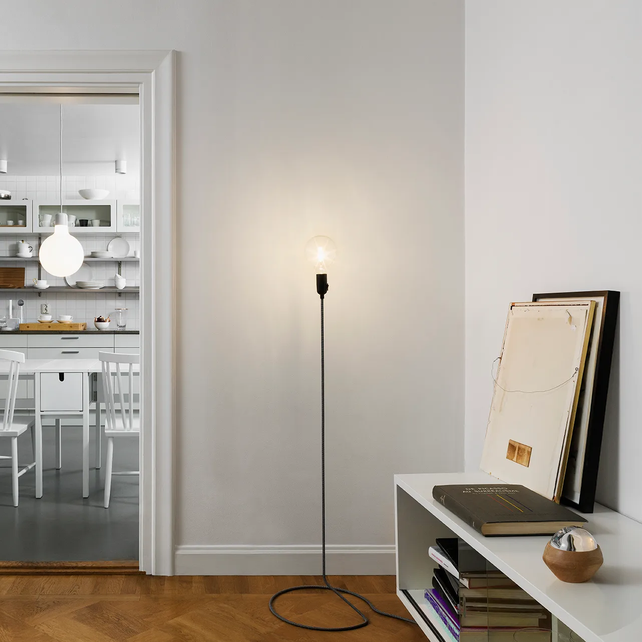 Cord灯, 黑色_白色 Design House Stockholm