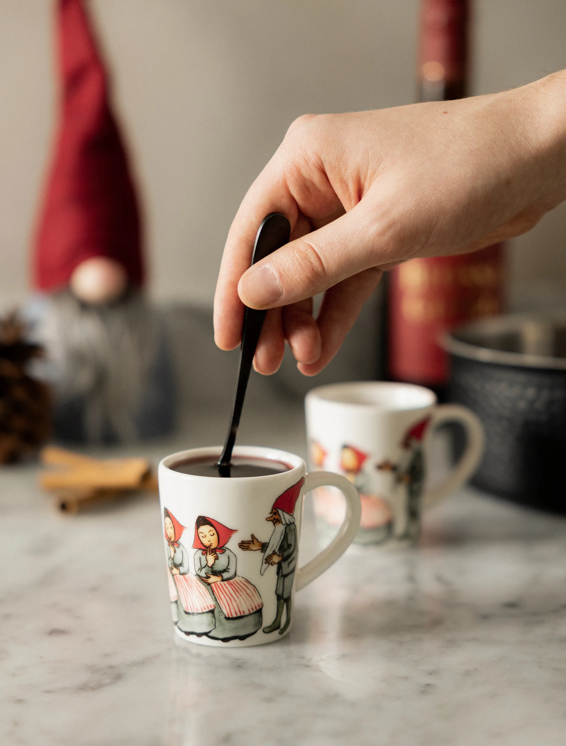 Elf Family glögg 马克杯 两件套装, 10 cl Design House Stockholm