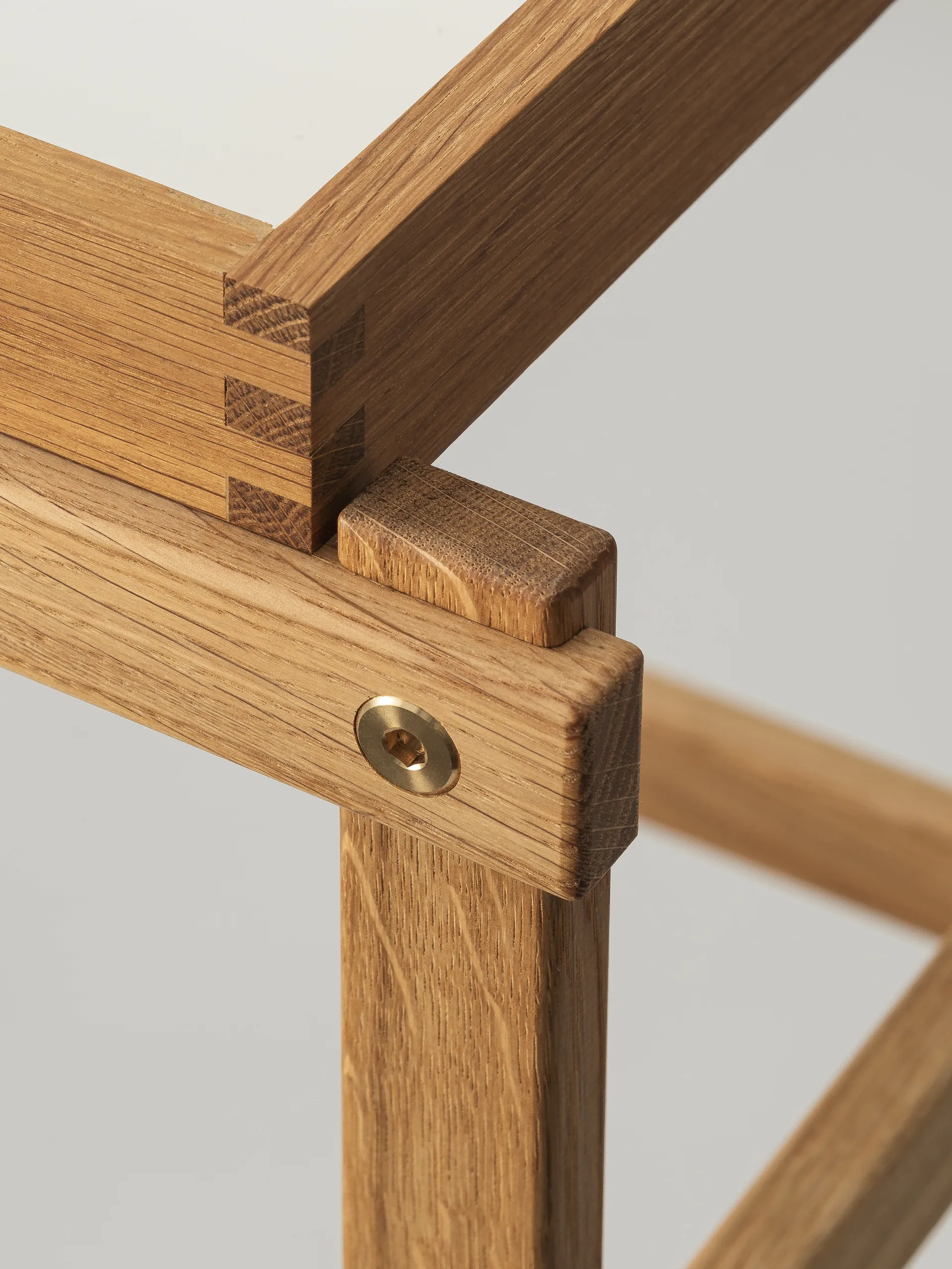 Frame shelfhigh, oak-白色 Design House Stockholm