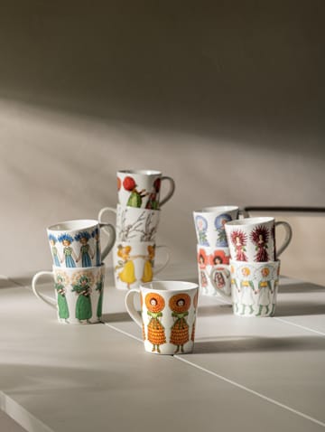 Fru Ringblomma 马克杯 with handle - 40 cl - Design House Stockholm