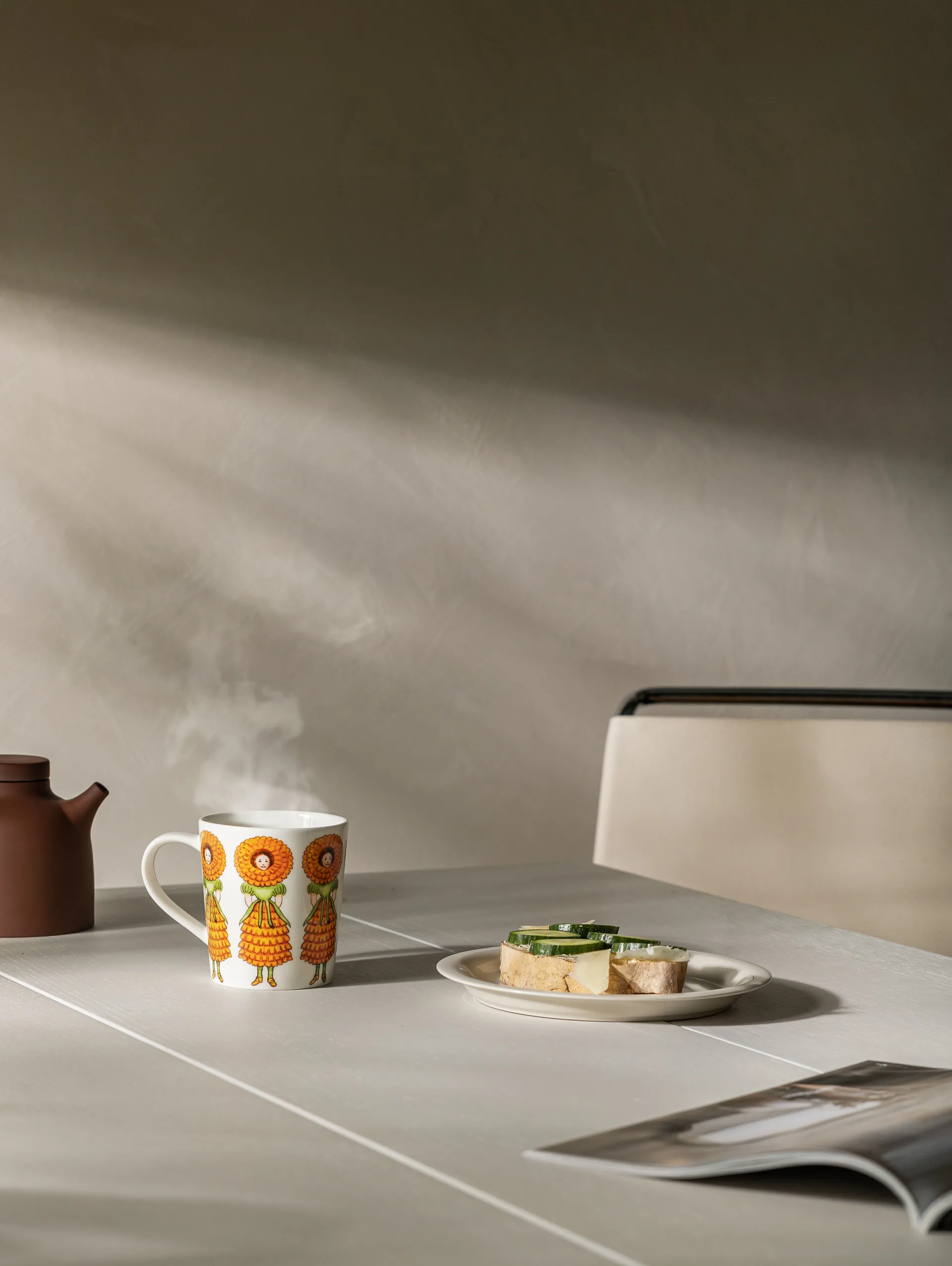 Fru Ringblomma 马克杯 with handle, 40 cl Design House Stockholm