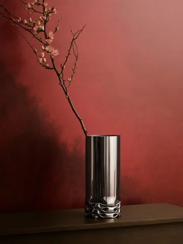 Hydraulic 花瓶 25 cm - 不锈钢, 33 cm - Design House Stockholm