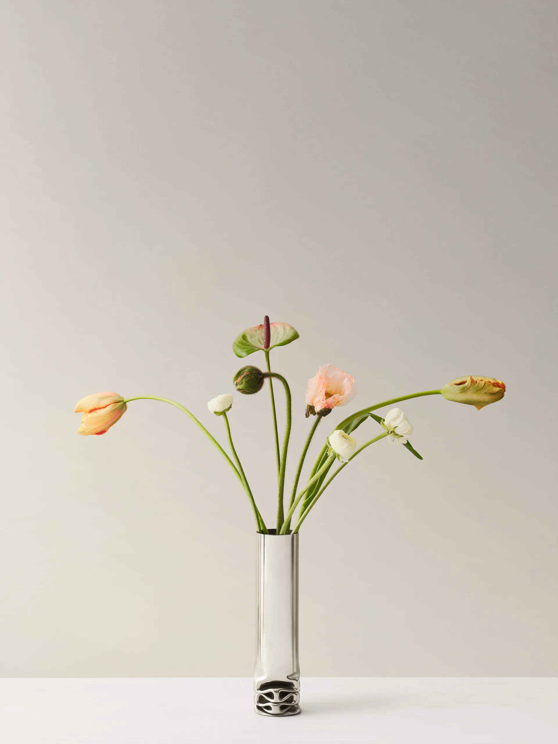 Hydraulic 花瓶 25 cm, 不锈钢 Design House Stockholm