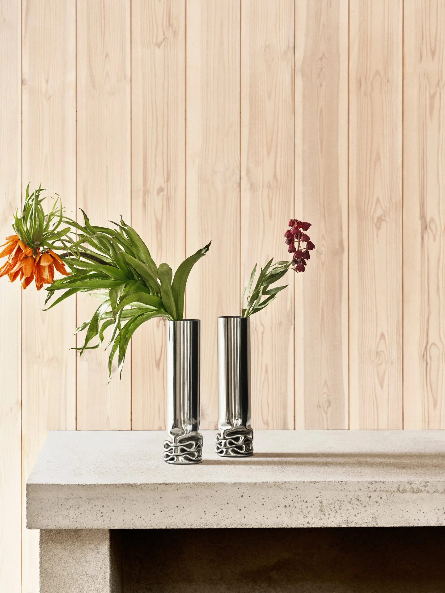 Hydraulic 花瓶25cm, 不锈钢_25cm Design House Stockholm
