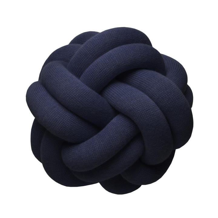 Knot pillow - marine 蓝色 - Design House Stockholm