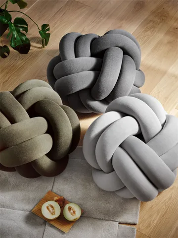Knot 靠垫 XL - 森林绿色 - Design House Stockholm
