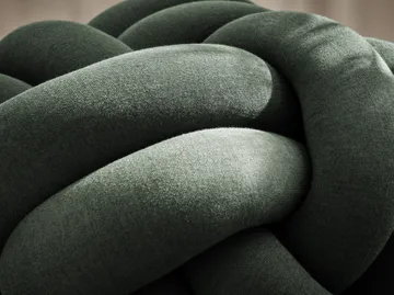 Knot 靠垫 XL - 森林绿色 - Design House Stockholm