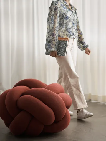 Knot 靠垫 XL - 赭石色 - Design House Stockholm