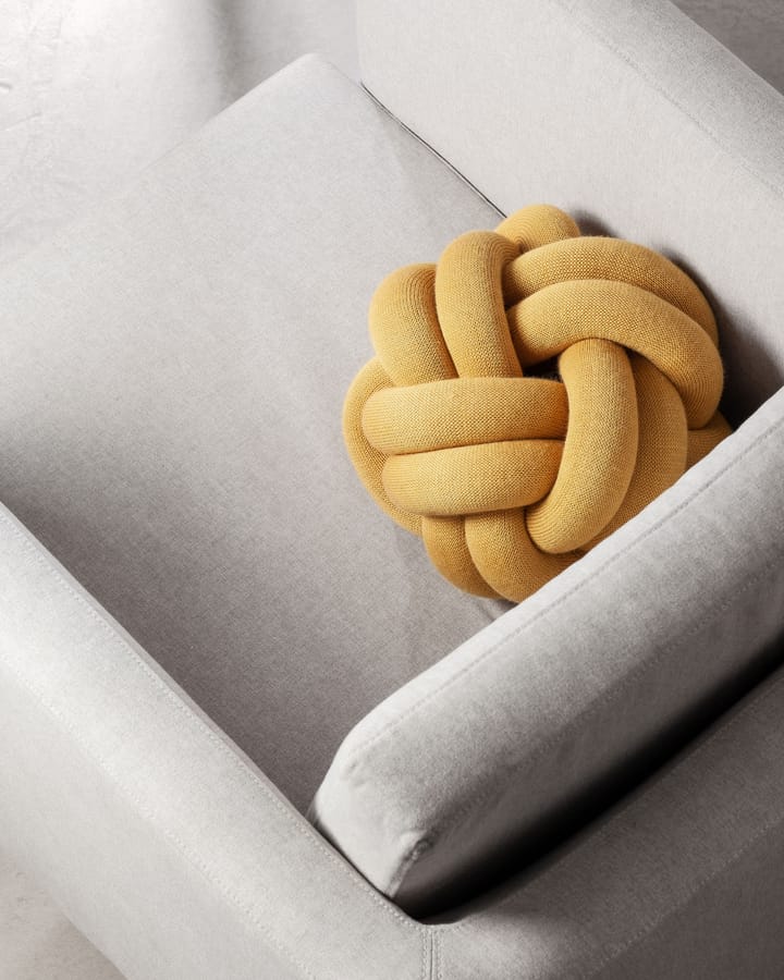 Knot 靠枕|靠垫, 黄色 Design House Stockholm