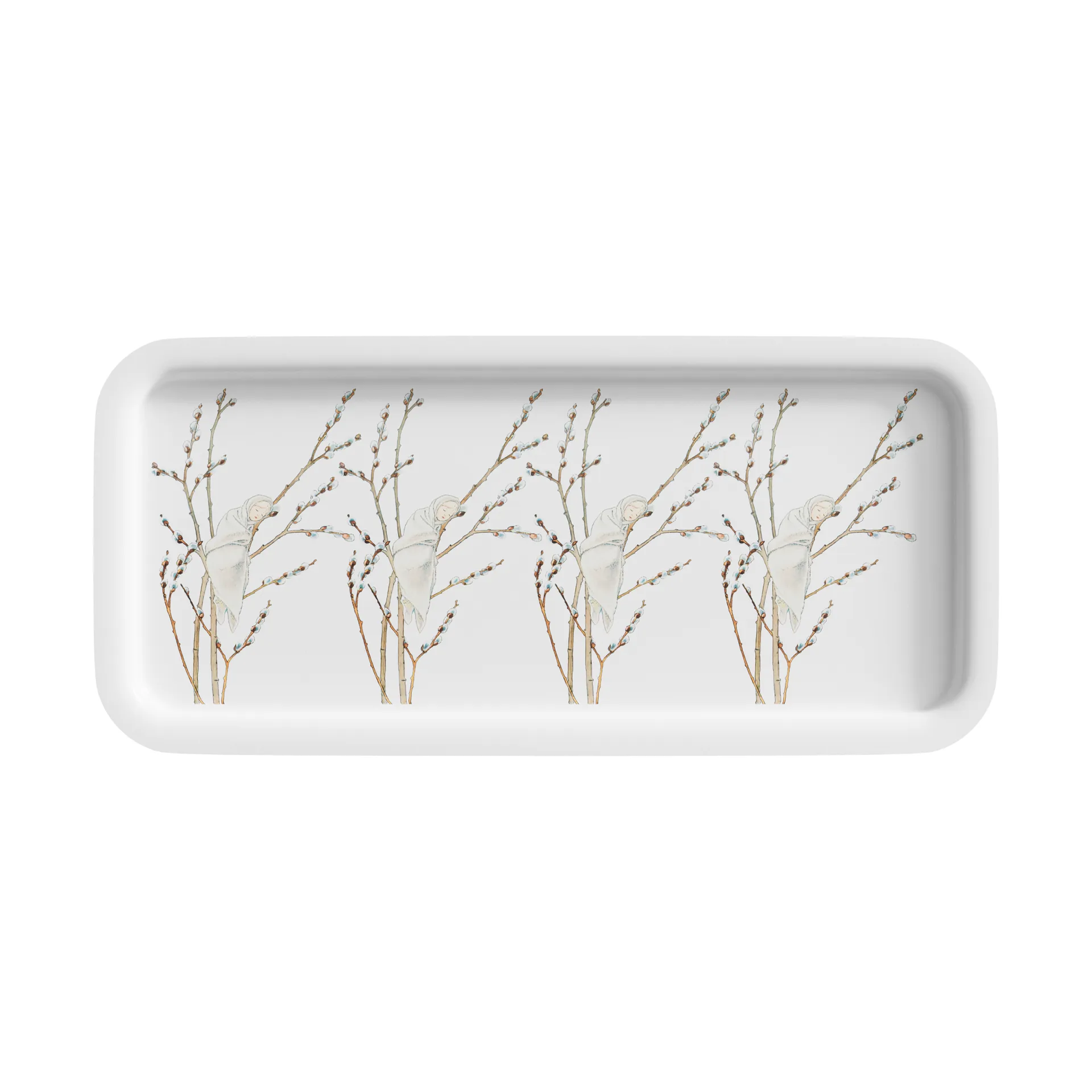 Little Willow 托盘 28x13 cm, White Design House Stockholm
