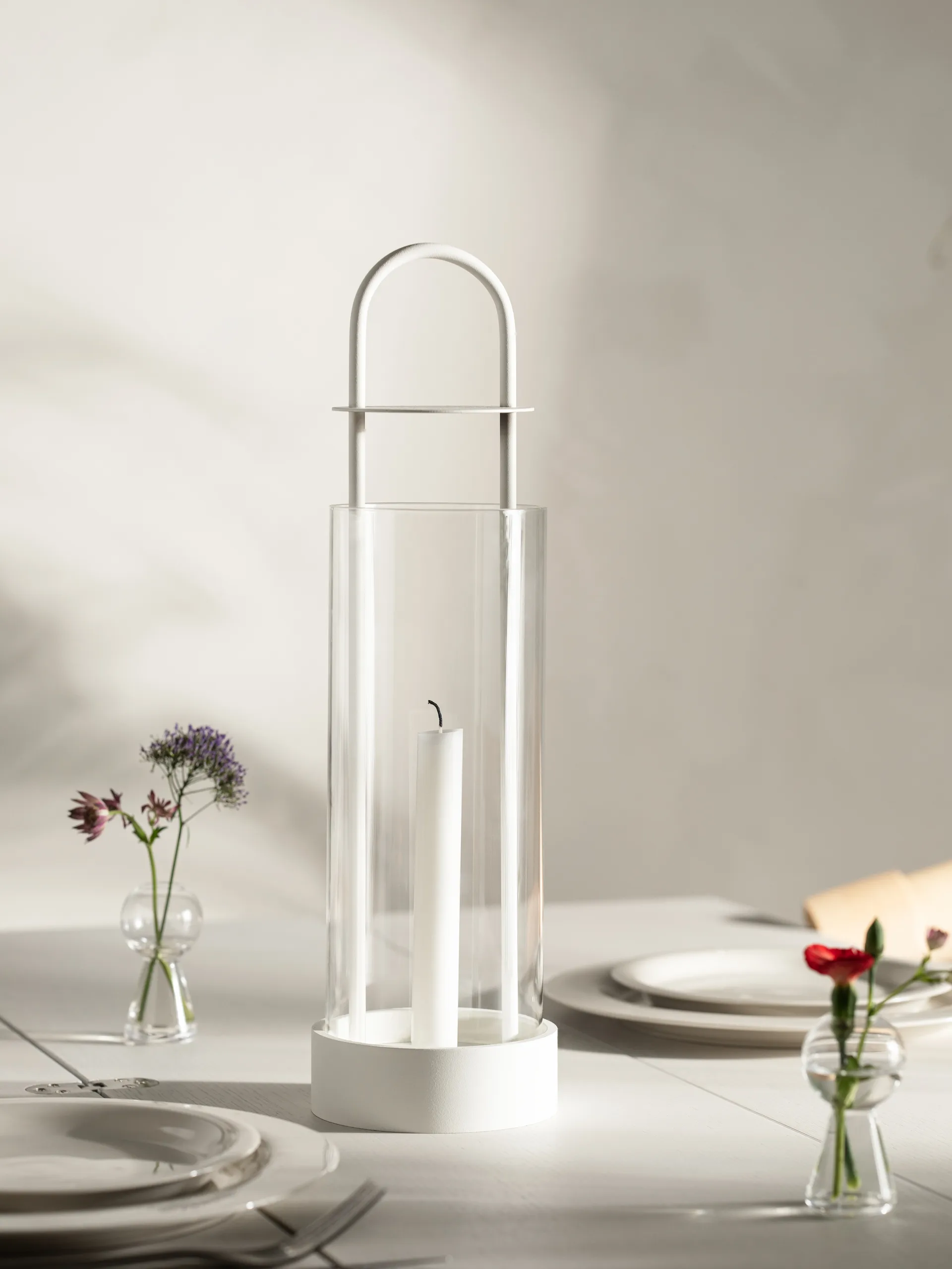 Lotus hurricane lantern, 白色 Design House Stockholm