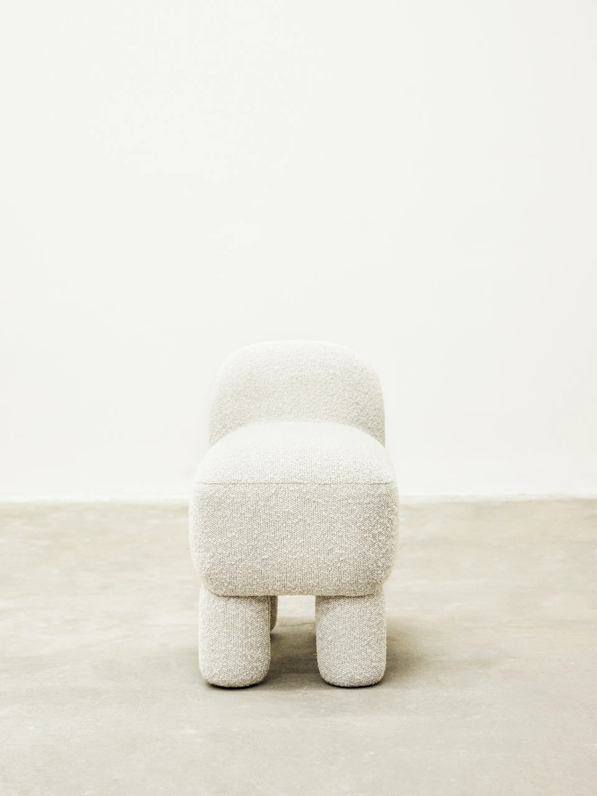 Lulu sit 蒲团36x65cm, Cream Design House Stockholm